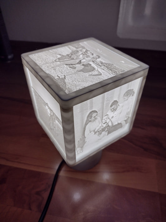 Lampička s vlastnými fotkami